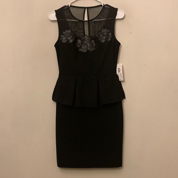 Bisou Bisou Dresses & Skirts - Bisou Bisou black sleeveless dress Size 2 NWT